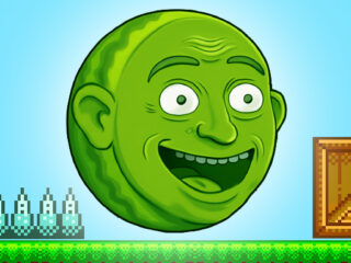 Funny Crazy Watermelon
